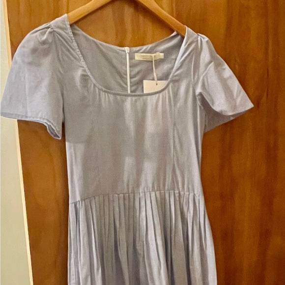 NWT Christy Dawn Scarlet Dress Moonstone Stripe, Small - Picture 3 of 14